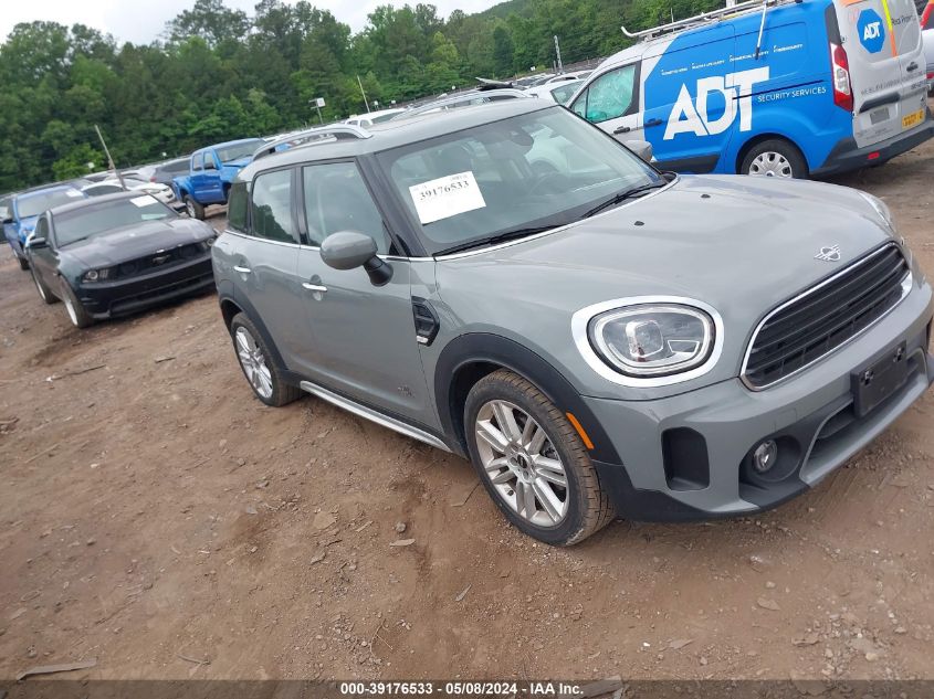 2022 Mini Countryman Cooper VIN: WMZ43BR05N3N72436 Lot: 39176533