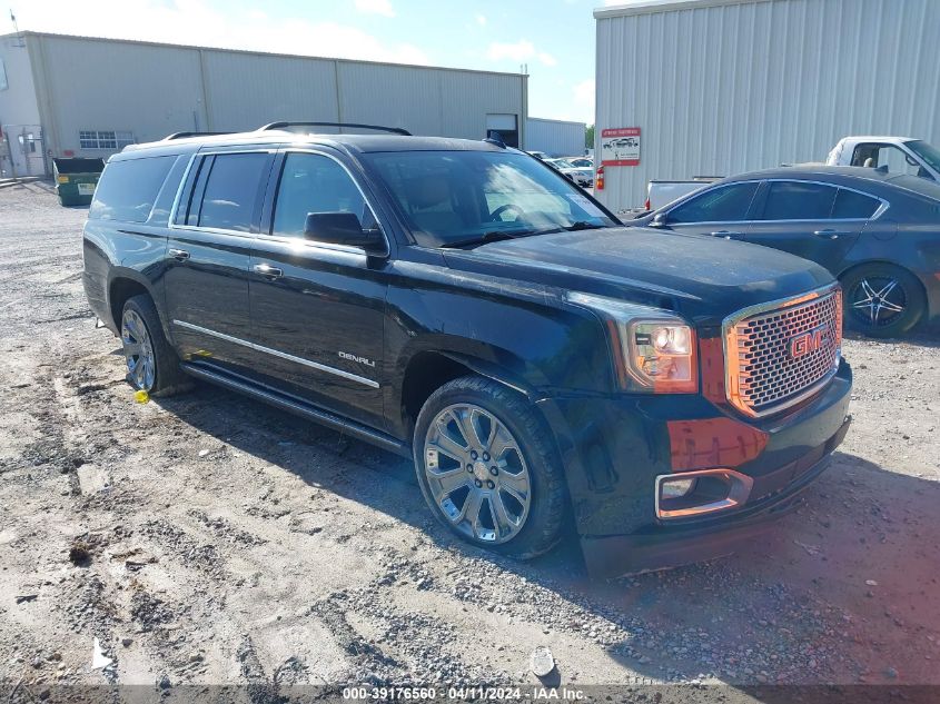 2016 GMC Yukon Xl Denali VIN: 1GKS1HKJ5GR340166 Lot: 39176560