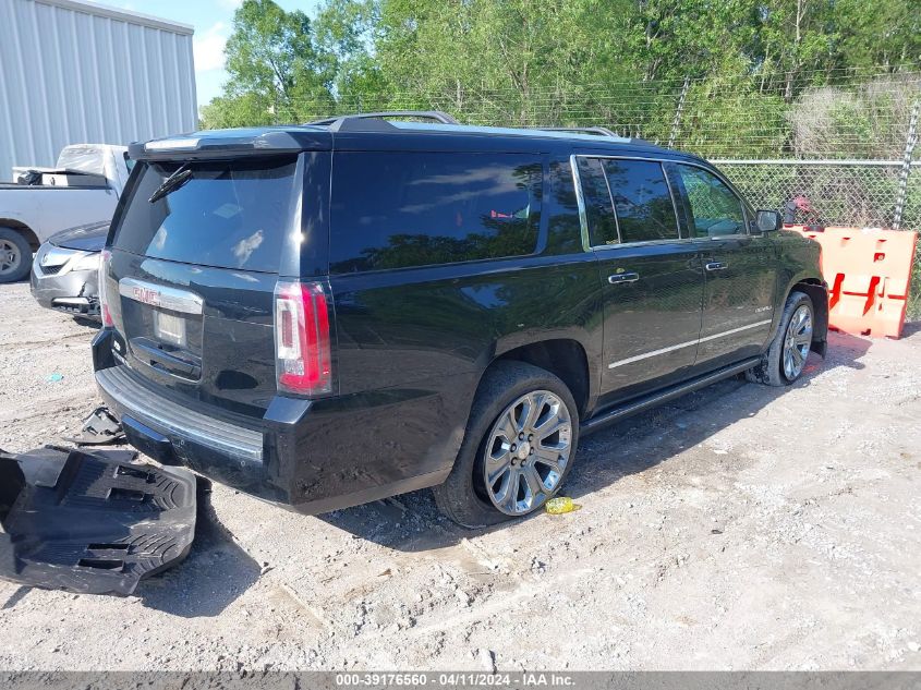 2016 GMC Yukon Xl Denali VIN: 1GKS1HKJ5GR340166 Lot: 39176560