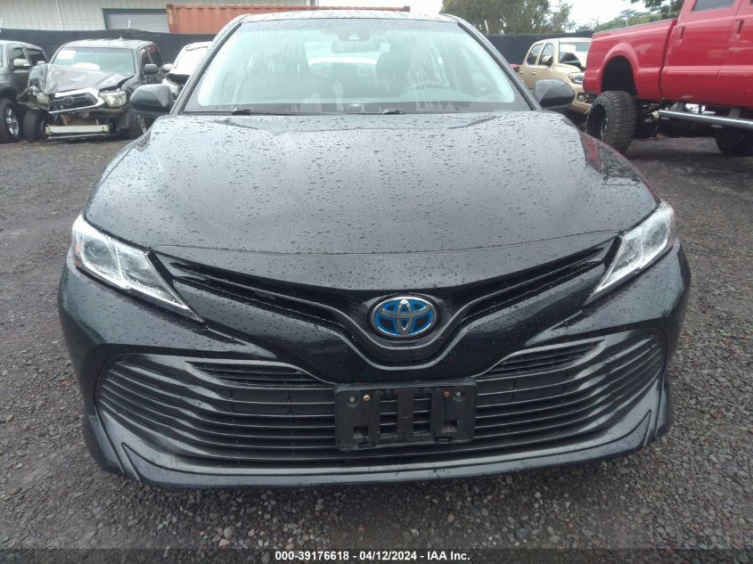 2018 Toyota Camry Hybrid Le VIN: 4T1B31HK1JU507412 Lot: 39176618