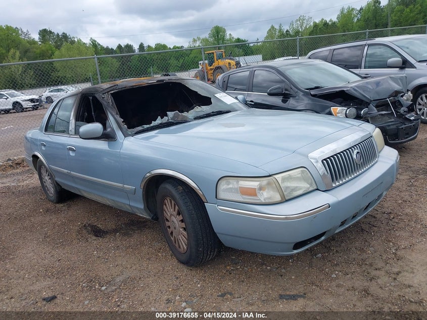 2007 Mercury Grand Marquis Ls VIN: 2MEFM75W47X601670 Lot: 39176655