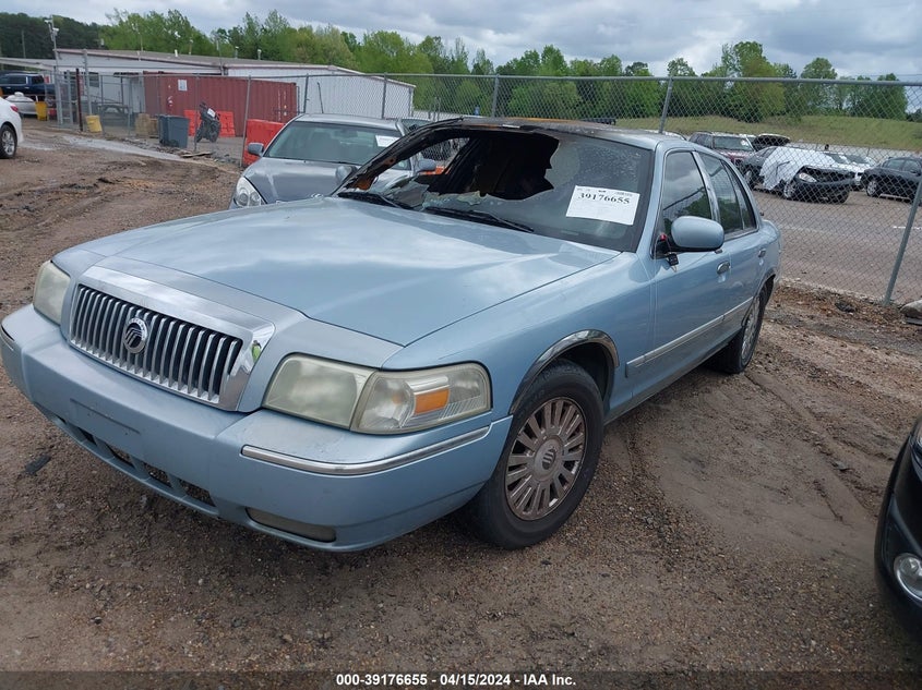 2007 Mercury Grand Marquis Ls VIN: 2MEFM75W47X601670 Lot: 39176655
