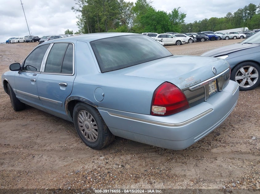 2007 Mercury Grand Marquis Ls VIN: 2MEFM75W47X601670 Lot: 39176655