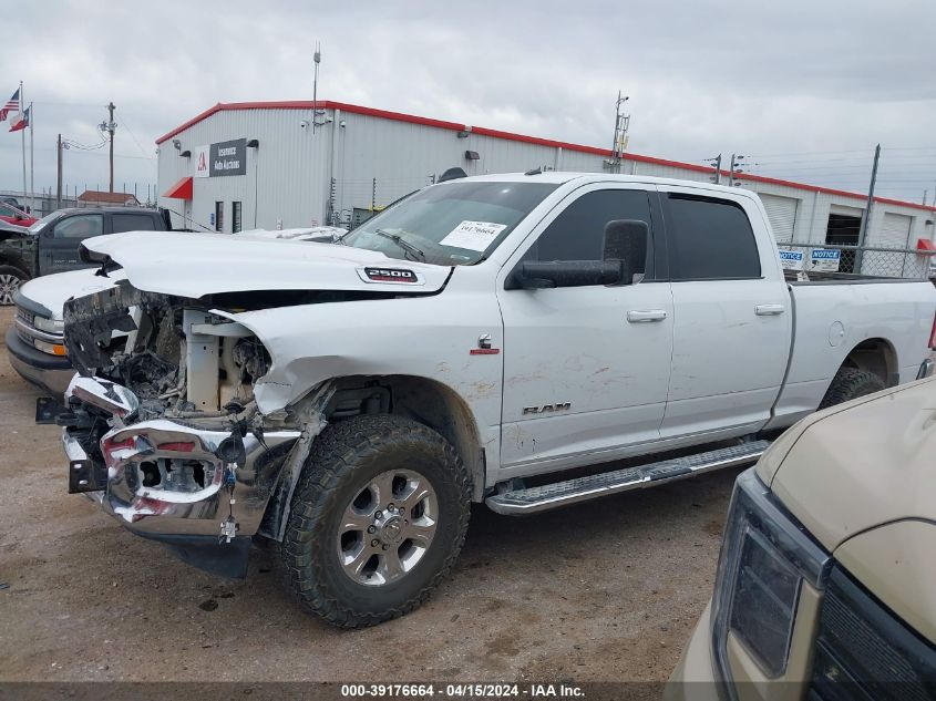 2021 Ram 2500 VIN: 3C6UR5DL2MG620575 Lot: 39176664