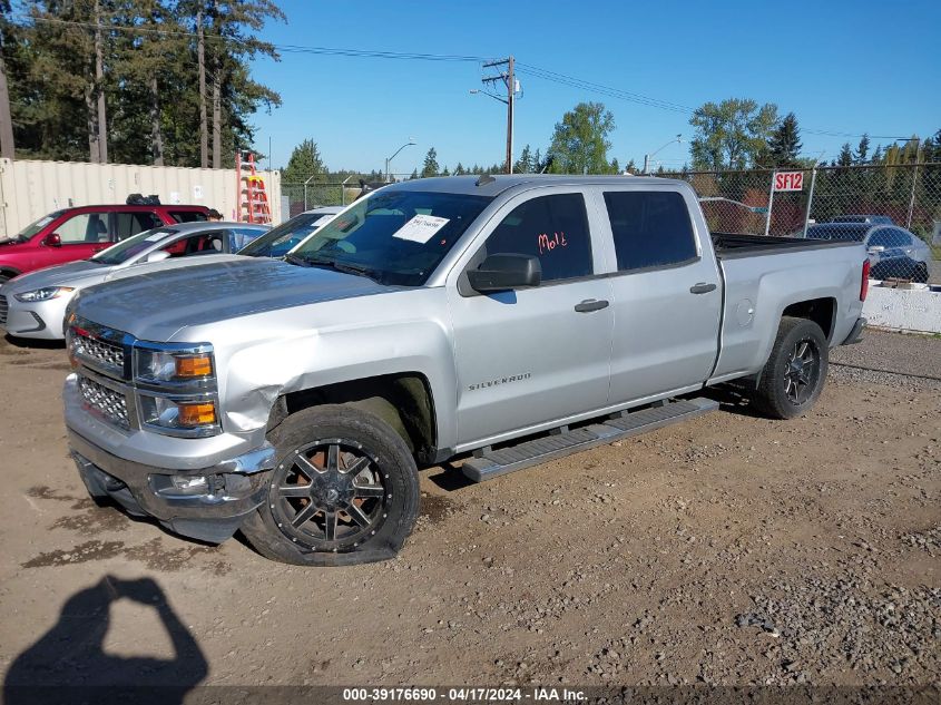 2014 Chevrolet Silverado 1500 1Lt VIN: 3GCUKREH1EG210379 Lot: 39176690