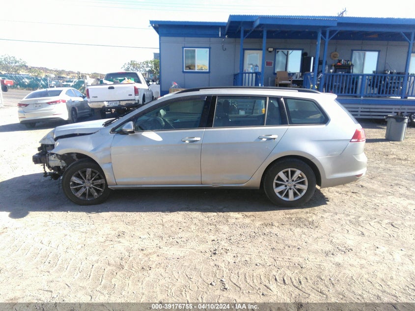 2015 VOLKSWAGEN GOLF SPORTWAGEN TSI S 4-DOOR - 3VWC17AU6FM509050