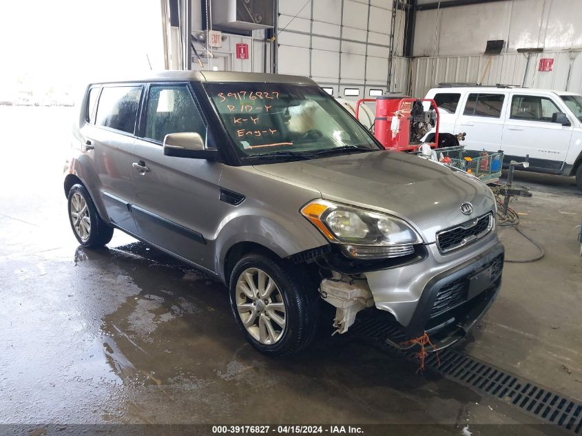 2012 Kia Soul + VIN: KNDJT2A67C7357911 Lot: 39176827