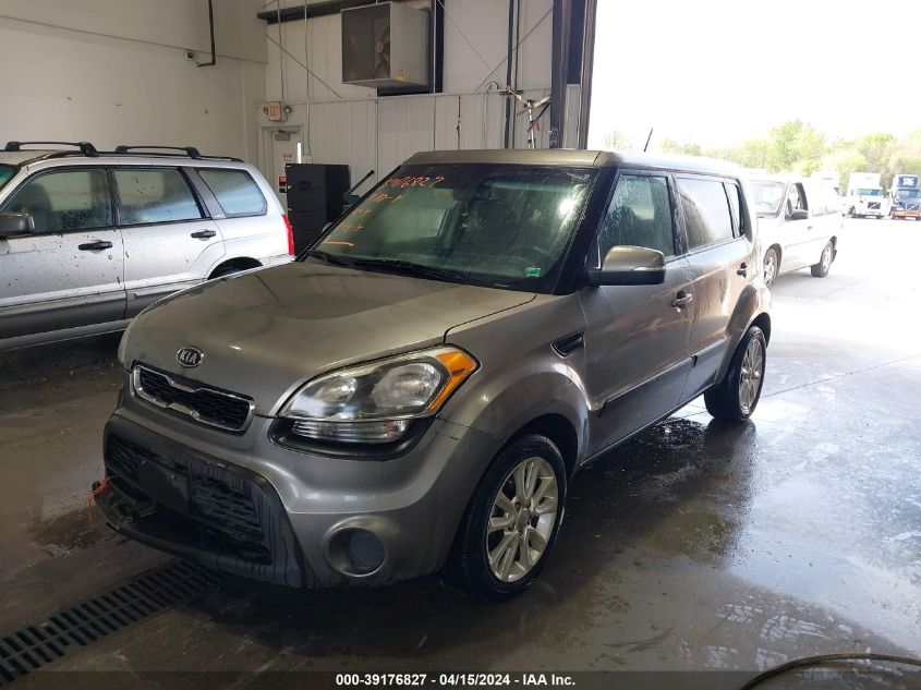 2012 Kia Soul + VIN: KNDJT2A67C7357911 Lot: 39176827