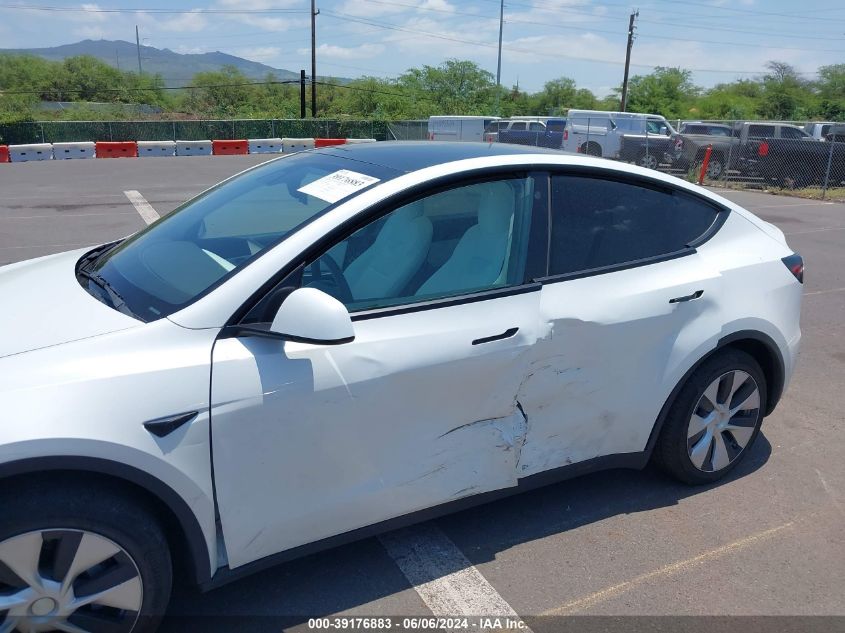 2021 TESLA MODEL Y PERFORMANCE DUAL MOTOR ALL-WHEEL DRIVE/STANDARD RANGE REAR-WHEEL DRIVE - 5YJYGAED2MF176538