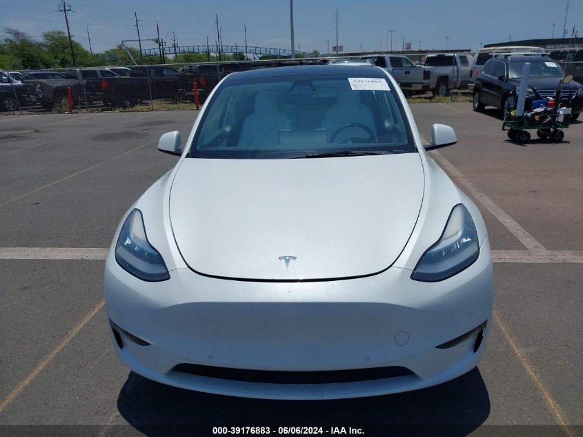 2021 Tesla Model Y Performance Dual Motor All-Wheel Drive/Standard Range Rear-Wheel Drive VIN: 5YJYGAED2MF176538 Lot: 39176883