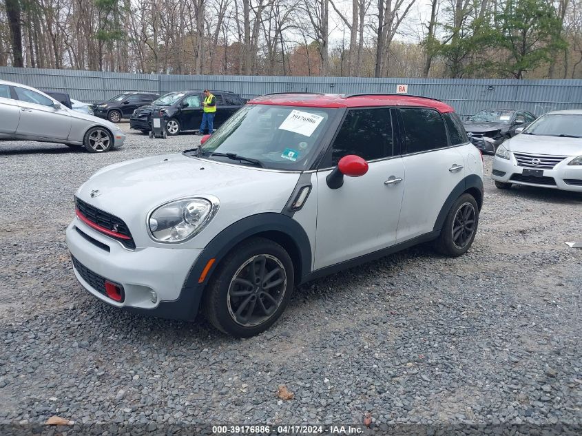 2016 Mini Countryman Cooper S VIN: WMWZC3C57GWT10352 Lot: 39176886