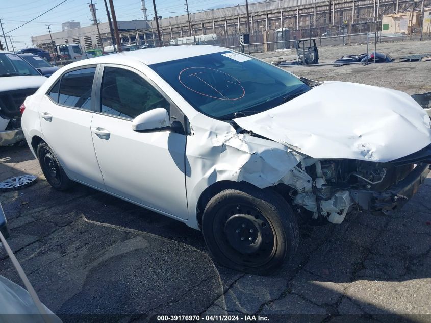 2019 TOYOTA COROLLA LE - 5YFBURHE0KP926151