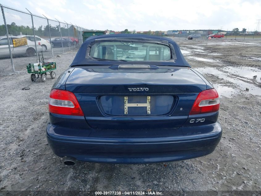 2004 Volvo C70 Lt VIN: YV1NC63D84J061265 Lot: 39177238