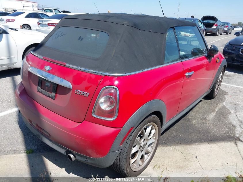 2013 Mini Convertible Cooper VIN: WMWZN3C53DT568651 Lot: 39177266