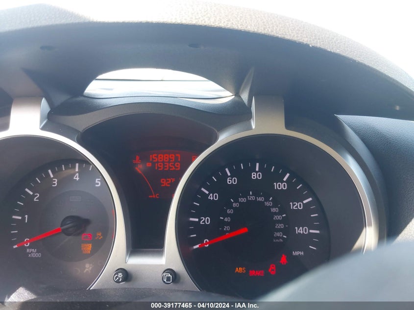 2015 NISSAN JUKE S - JN8AF5MRXFT510098