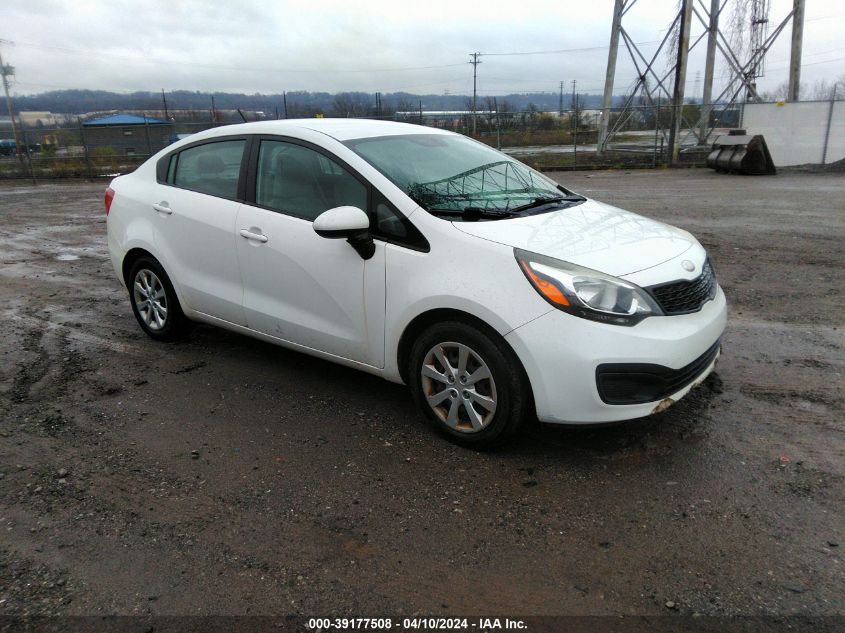 KNADM4A38D6218774 | 2013 KIA RIO