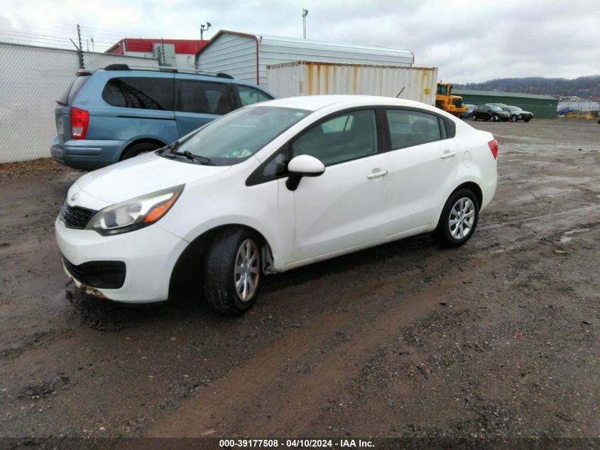 KNADM4A38D6218774 | 2013 KIA RIO