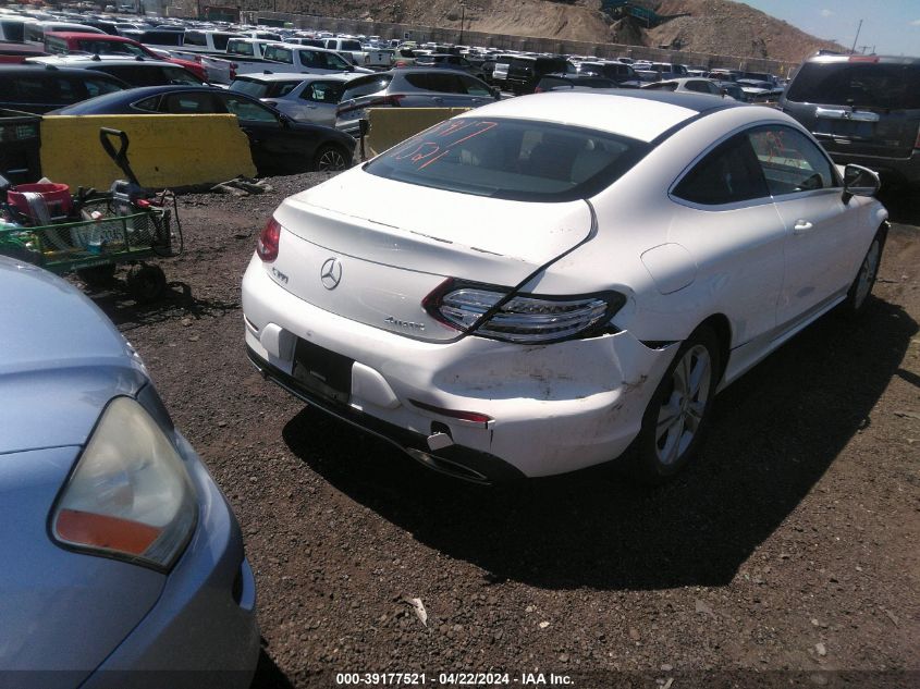 2017 Mercedes-Benz C 300 4Matic VIN: WDDWJ4KB3HF328525 Lot: 39177521