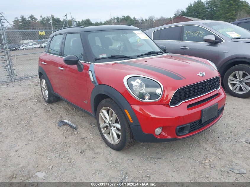 2014 Mini Countryman Cooper S VIN: WMWZC5C53EWP39058 Lot: 39177577