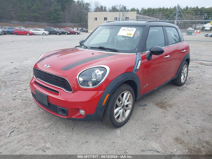 2014 Mini Countryman Cooper S VIN: WMWZC5C53EWP39058 Lot: 39177577