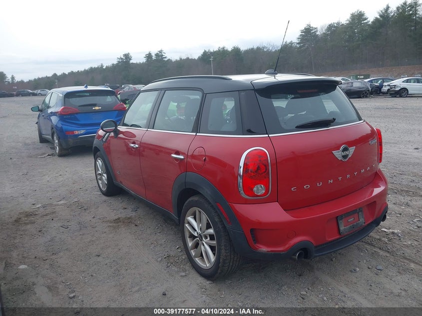 2014 Mini Countryman Cooper S VIN: WMWZC5C53EWP39058 Lot: 39177577