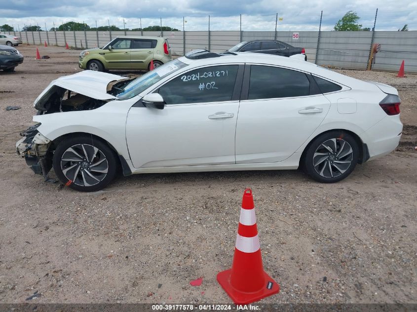 2019 Honda Insight Touring VIN: 19XZE4F9XKE025228 Lot: 39177578