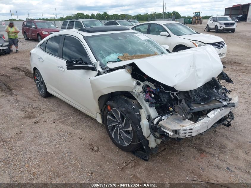 2019 Honda Insight Touring VIN: 19XZE4F9XKE025228 Lot: 39177578