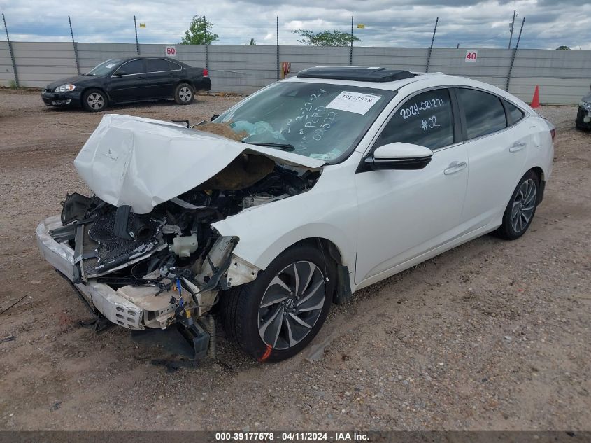 2019 Honda Insight Touring VIN: 19XZE4F9XKE025228 Lot: 39177578