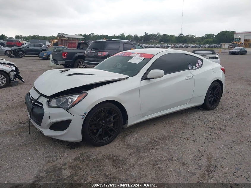 2013 HYUNDAI GENESIS 2.0T - KMHHT6KDXDU092841