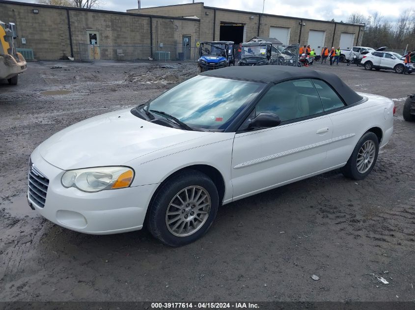 1C3EL55R74N329535 | 2004 CHRYSLER SEBRING