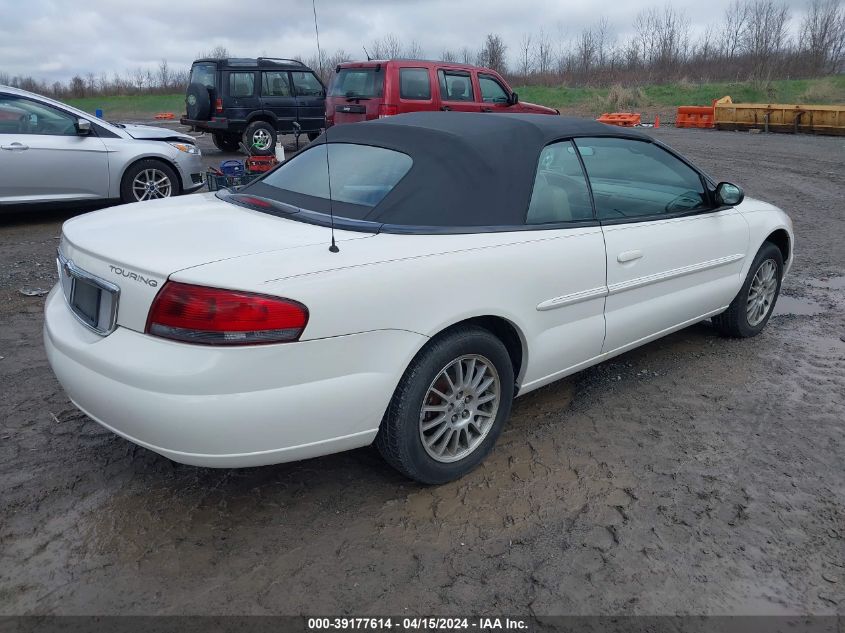 1C3EL55R74N329535 | 2004 CHRYSLER SEBRING