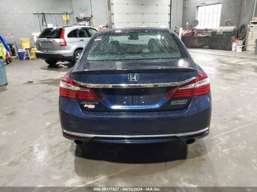 2017 Honda Accord Sport Se VIN: 1HGCR2F13HA010124 Lot: 39177627