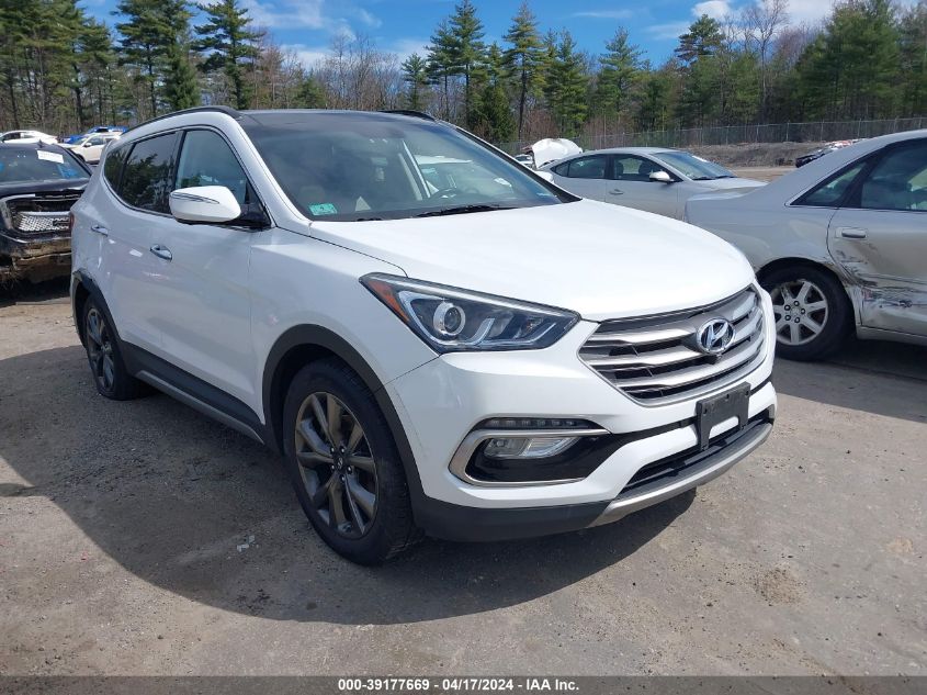 2017 Hyundai Santa Fe Sport 2.0T Ultimate VIN: 5NMZWDLA1HH050029 Lot: 39177669