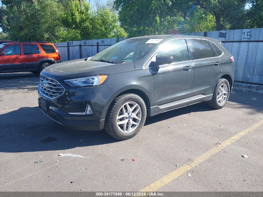 2021 Ford Edge Sel VIN: 2FMPK4J97MBA54232 Lot: 39177699