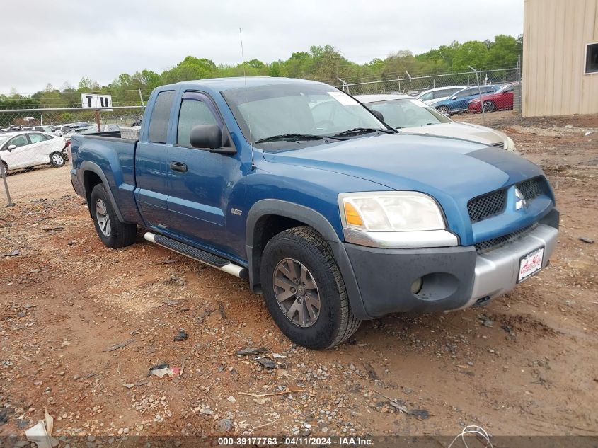 2006 Mitsubishi Raider Duro Cross V8 VIN: 1Z7HT32N56S567990 Lot: 39177763