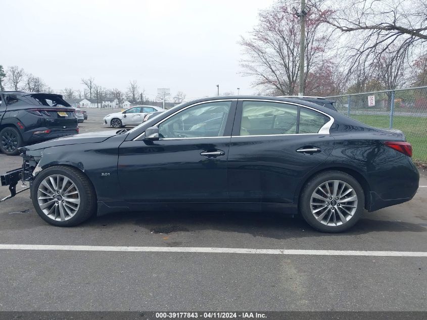 2020 Infiniti Q50 Luxe Awd VIN: JN1EV7AR4LM250855 Lot: 39177843