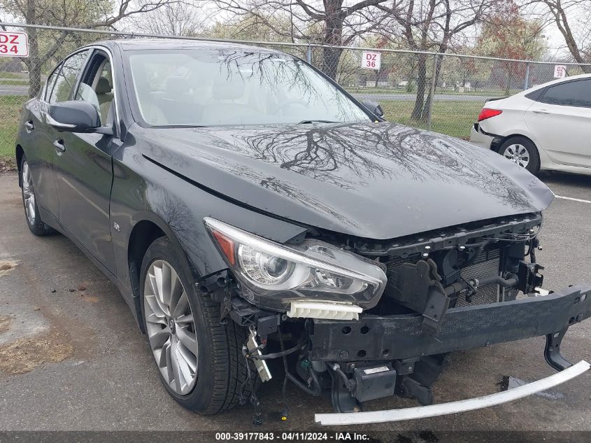 2020 Infiniti Q50 Luxe Awd VIN: JN1EV7AR4LM250855 Lot: 39177843