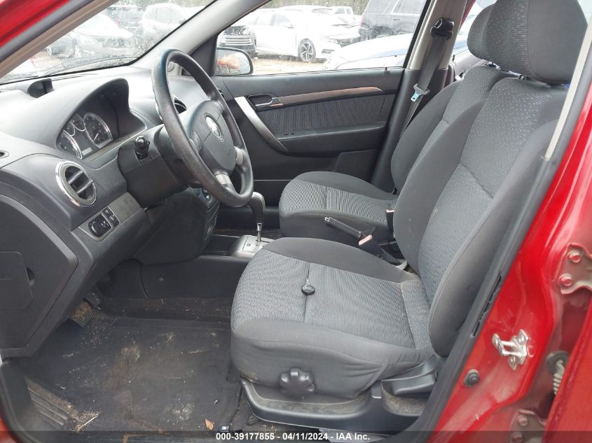 KL1TG56678B178299 | 2008 CHEVROLET AVEO