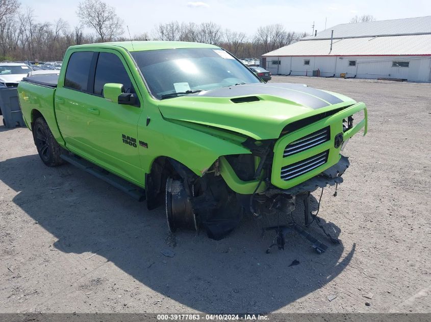 2017 Ram 1500 Sport 4X4 5'7 Box VIN: 1C6RR7MT7HS794058 Lot: 39177863