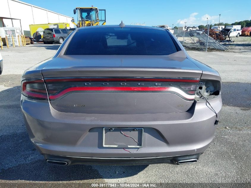 2016 Dodge Charger Sxt VIN: 2C3CDXJG4GH160740 Lot: 39177943