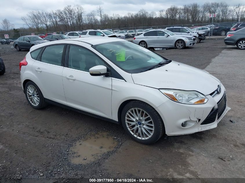 2012 Ford Focus Sel VIN: 1FAHP3M27CL474421 Lot: 39177950
