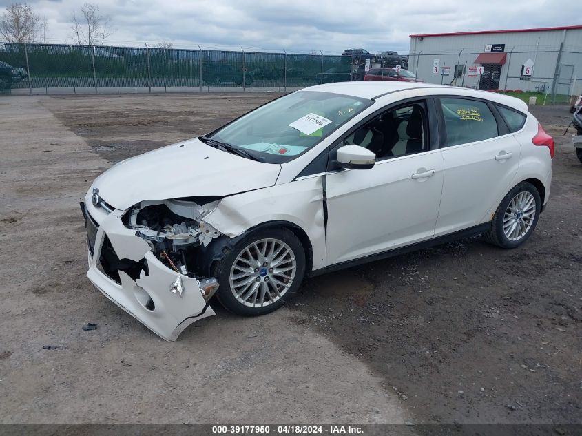 2012 Ford Focus Sel VIN: 1FAHP3M27CL474421 Lot: 39177950