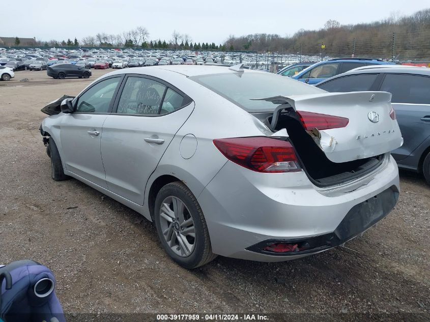 2020 Hyundai Elantra Sel VIN: 5NPD84LF6LH535018 Lot: 39177959