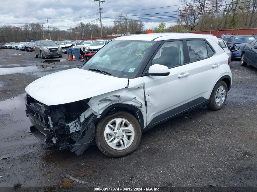 2022 Hyundai Venue Se VIN: KMHRB8A36NU192710 Lot: 39177974