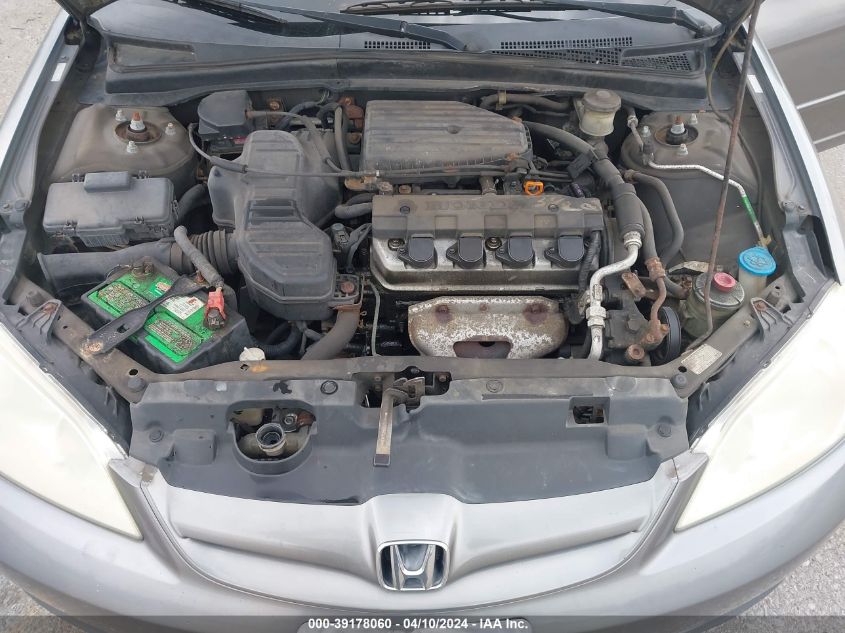 2HGES16514H506352 | 2004 HONDA CIVIC