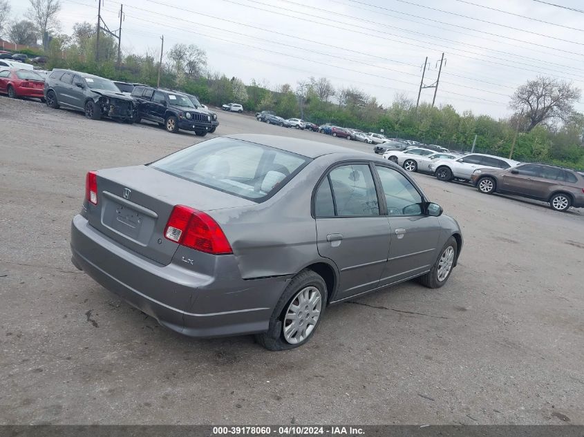 2HGES16514H506352 | 2004 HONDA CIVIC