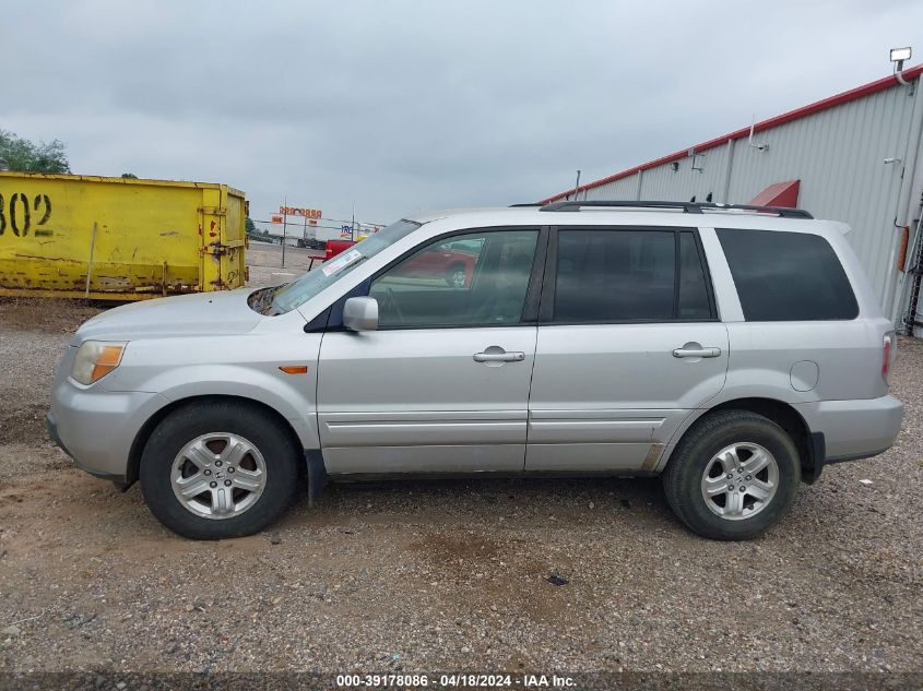2008 Honda Pilot Vp VIN: 5FNYF28268B025260 Lot: 39178086
