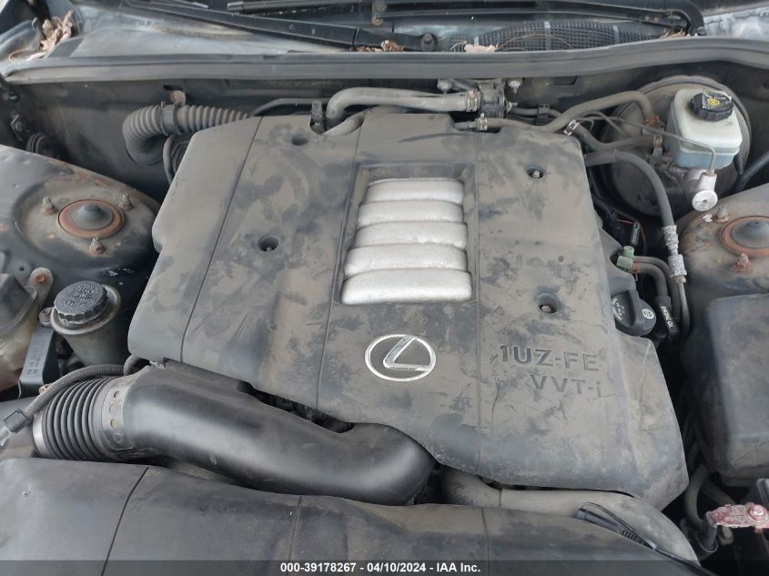 JT8BH28F1Y0172893 | 2000 LEXUS LS 400