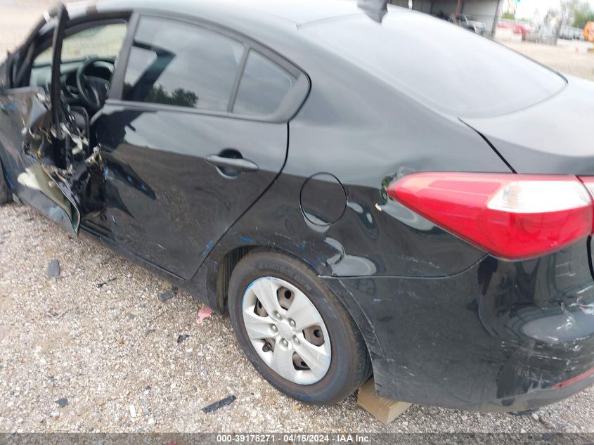 2016 Kia Forte Lx VIN: KNAFK4A61G5572204 Lot: 39178271