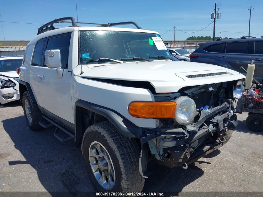 2012 Toyota Fj Cruiser VIN: JTEZU4BF8CK012521 Lot: 39178298